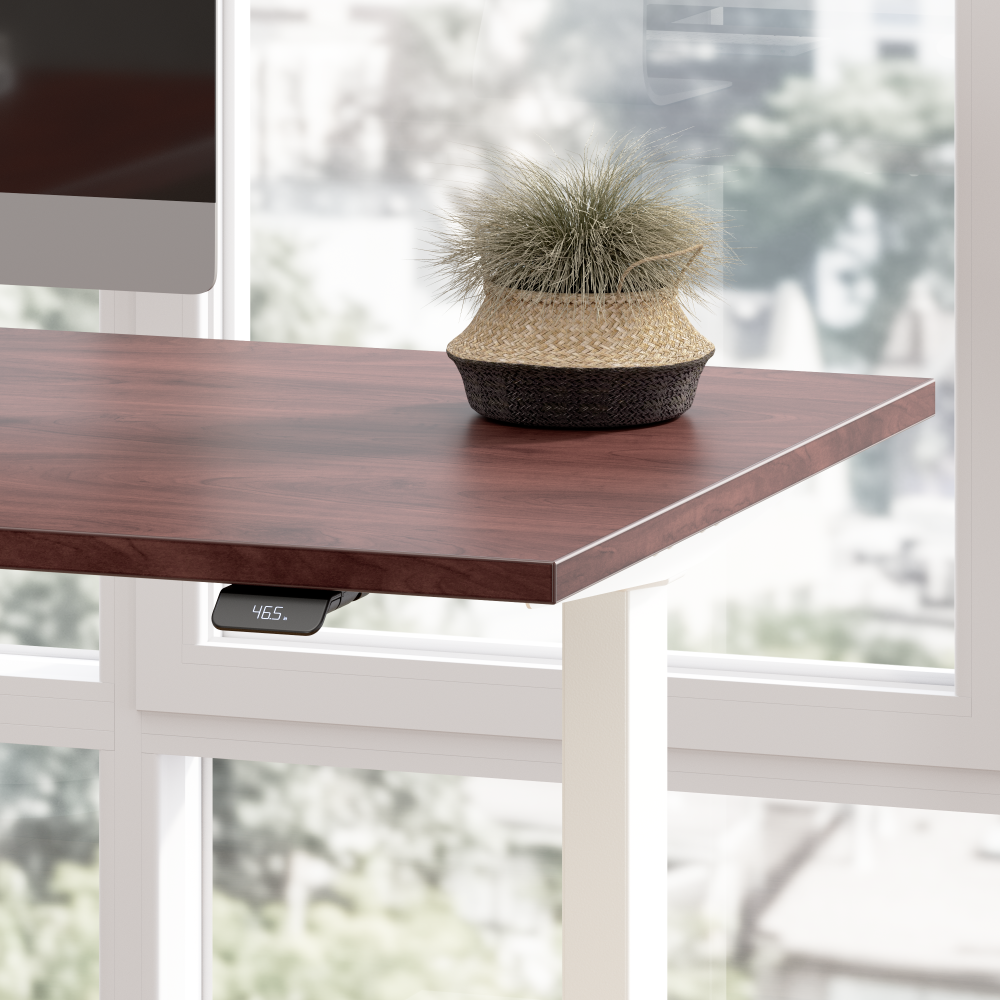 Move 60 Series 60W Height Adjustable L Shaped Standing Desk