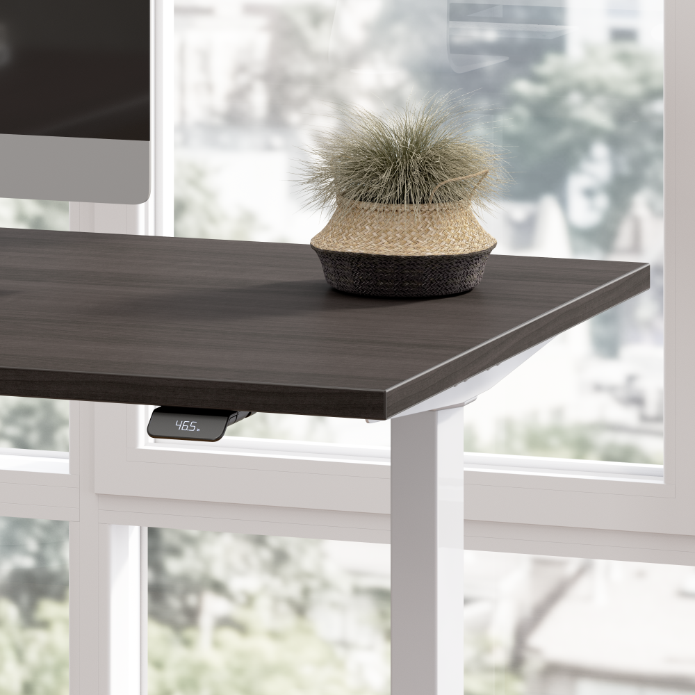 Move 60 Series 60W Height Adjustable L Shaped Standing Desk