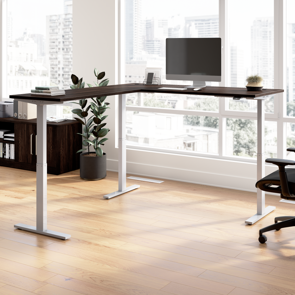 Move 60 Series 72W Height Adjustable L Shaped Standing Desk