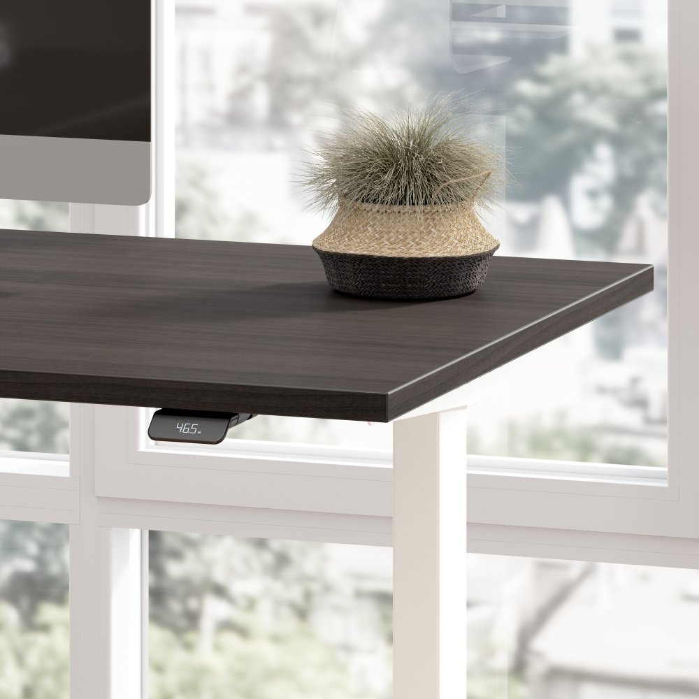 Move 60 Series 60W Height Adjustable L Shaped Standing Desk