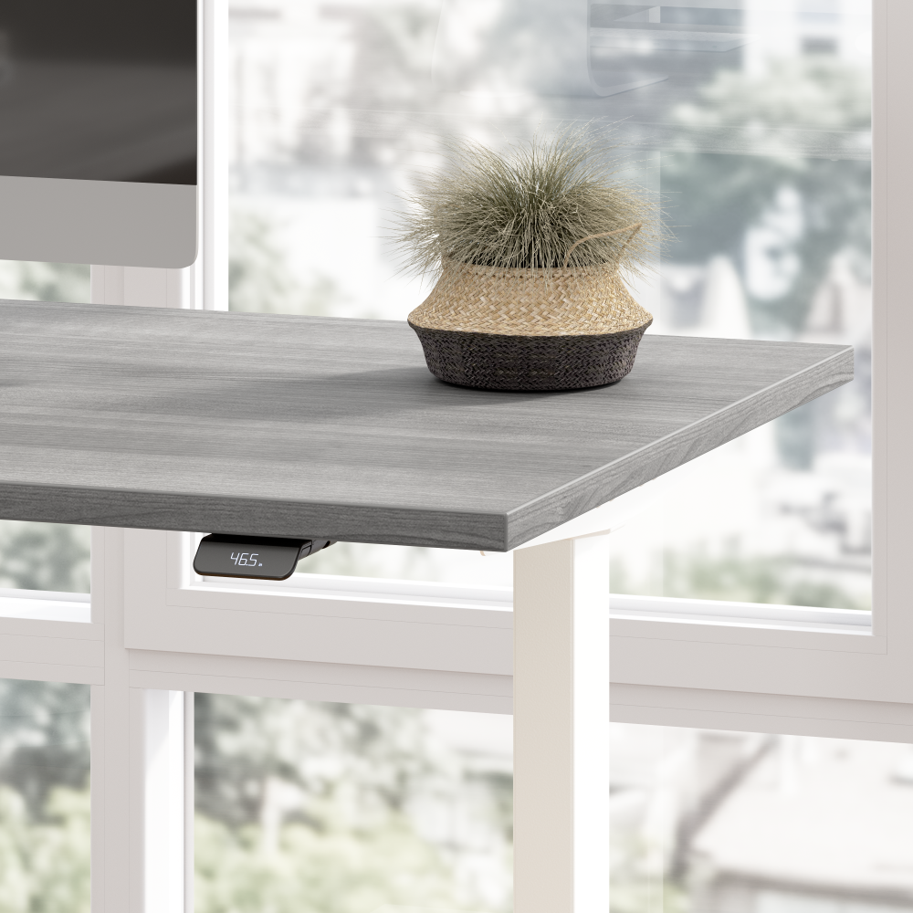 Move 60 Series 60W Height Adjustable L Shaped Standing Desk