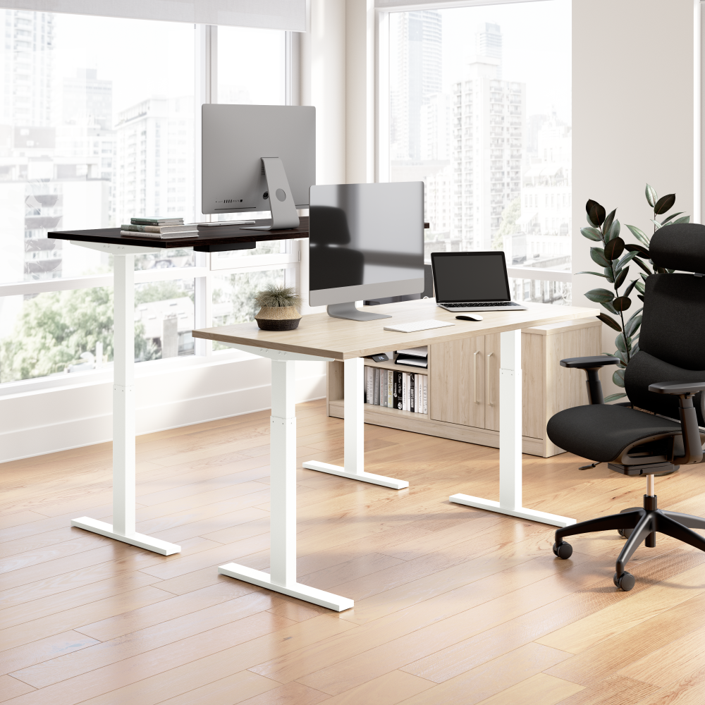 Move 60 Series 72W Height Adjustable L Shaped Standing Desk