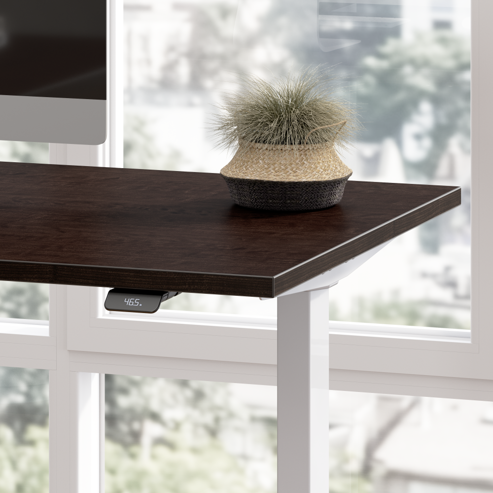 Move 60 Series 60W Height Adjustable L Shaped Standing Desk